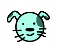 강아지 : 개개개개개 스케치판 ,sketchpan