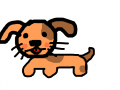 바둑이 : 광견병걸렸다 스케치판 ,sketchpan