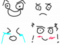 감정 : 그냥 감정을그린거 스케치판 ,sketchpan