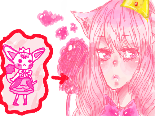 의인화 : 이어그리기;;; 스케치판 ,sketchpan