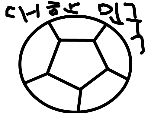 축구공 : 너무너무쉽다 스케치판 ,sketchpan