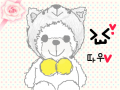 따우 곰돌이 : 따우라고말하는 뀌엽은 곰똘이 스케치판 ,sketchpan