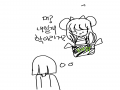 머? 내일 .. : 머? 내일 개하기(개학이)야? 스케치판 ,sketchpan