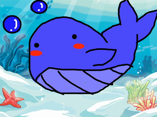 0827-이승연 : 고래 그리기 스케치판 ,sketchpan