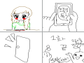 만화 : 만화 스케치판 ,sketchpan