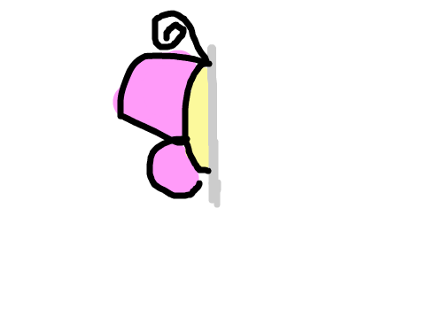 반쪽짤린나비 : 사람이나비반쪽을씹어벅어서반쪽됨 스케치판 ,sketchpan