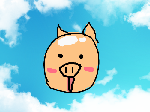 돼지 : ㅋㅋㅋㅋㅋ 스케치판 ,sketchpan