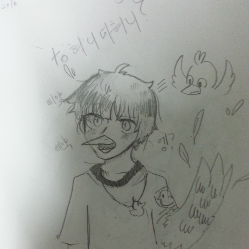 혀니 다혀.. : 혀니 다혀니님 리퀘임다! 
늦어서 죄송함다! 스케치판 ,sketchpan