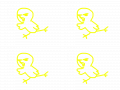 병아리> : 병아리가... 스케치판 ,sketchpan