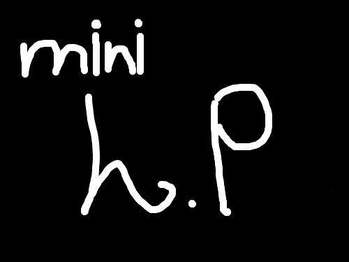 mini h.p : dasdgsx 스케치판 ,sketchpan