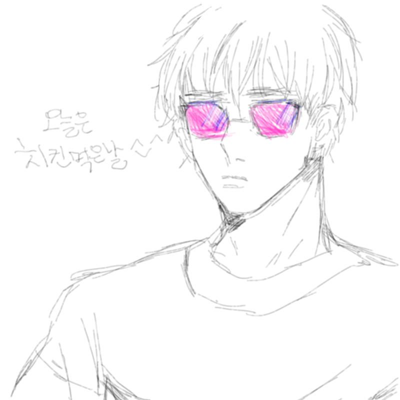 ㅂ : ㅂ 스케치판 ,sketchpan