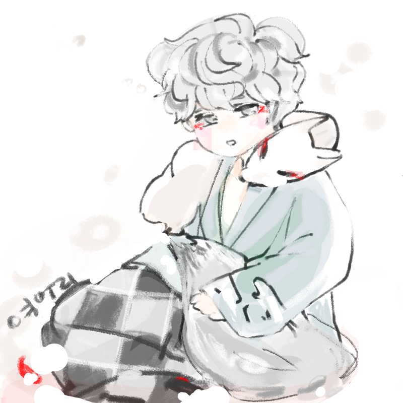 라플의상 .. : 라플의상 꼬리 넘 귀엽.. 스케치판 ,sketchpan