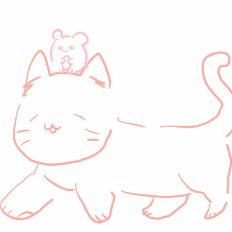 고양이탄 .. : 고양이탄 햄스터 기사 스케치판 ,sketchpan