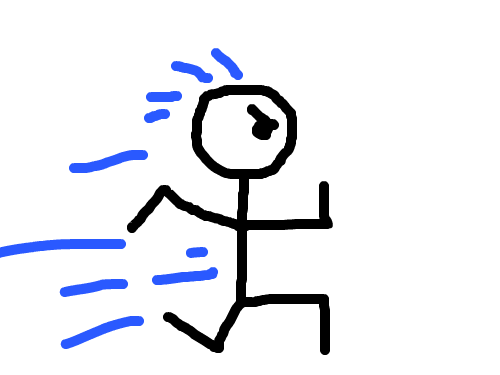 졸라맨의 하루 : 달리기 ㅇㄹ 스케치판 ,sketchpan