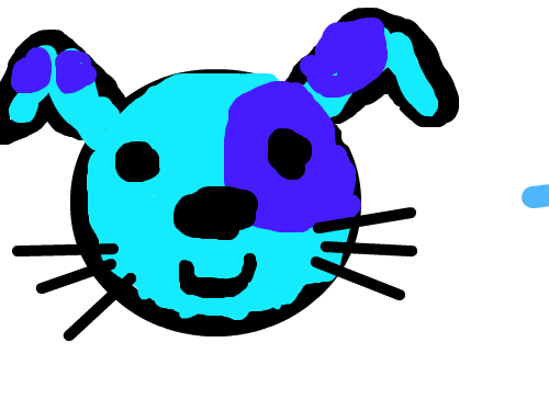 강아지 : 강아지 그리고 보기 스케치판 ,sketchpan