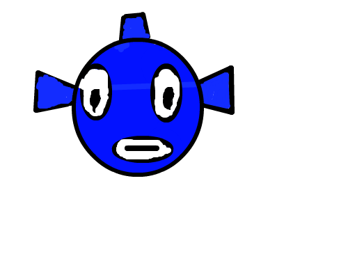 물고기 : 알거 업어 스케치판 ,sketchpan