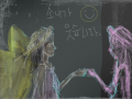 소녀가 친구를 만났습니다 ^^ : 소녀가 친구를 만났다구요..;; 스케치판 ,sketchpan