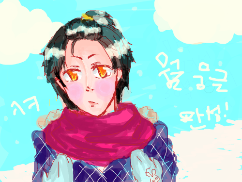 겨울~ : 우왕우왕 겨울 싫오 ~!!!! 스케치판 ,sketchpan