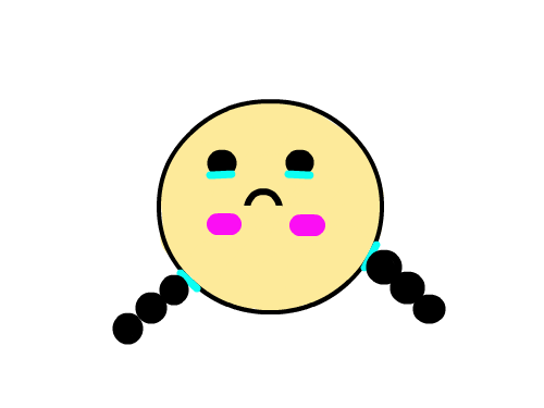 우는아이 : 아이가 우는것 스케치판 ,sketchpan