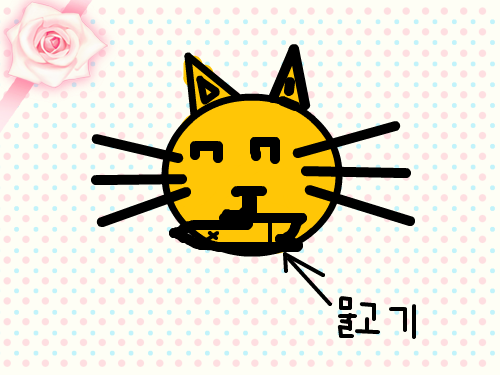 고양이 가연 : 꼬양이넘 귀여워 스케치판 ,sketchpan