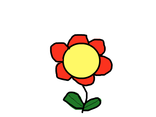 꽃이다 : 꽃을 그린 그림 스케치판 ,sketchpan