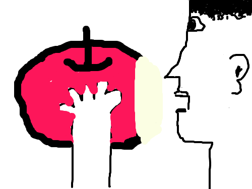 사과 : 저의 3번째 작품이자 드로잉판 1번째 작품입니다. 많이 봐 주세요 스케치판 ,sketchpan