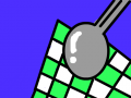 숟가랒 : 밥 한술 스케치판 ,sketchpan