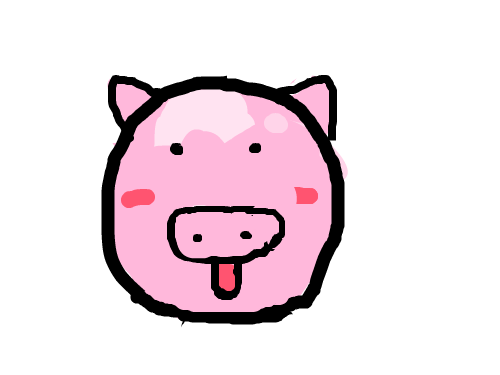 짤린돼지입니다 : 돼지가 짤렸다 스케치판 ,sketchpan