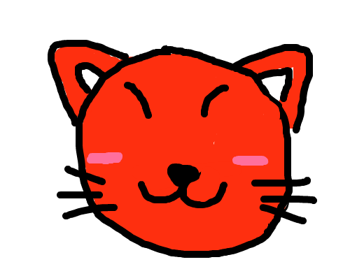 빨간고양이 : 멋있게 잘생겼다 스케치판 ,sketchpan