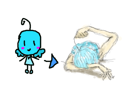 의인화라고 하기도 좀... : tv보면서 해서;;ㅈㅅ 스케치판 ,sketchpan