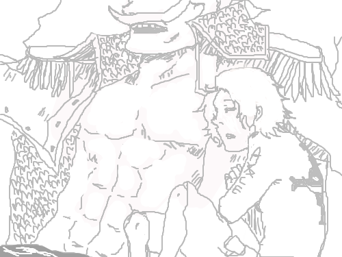 모작 수정 : 수정 ~ 아 레이어 잘못 잡아서 탈 스케치판 ,sketchpan