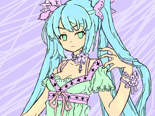 채색~ : 채색을 해보았습니다아!! 스케치판 ,sketchpan