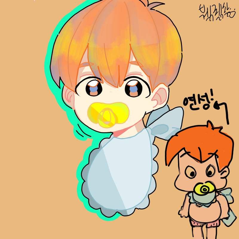 매우 귀엽.. : 매우 귀엽게 그려졌슴당^3^ 스케치판 ,sketchpan
