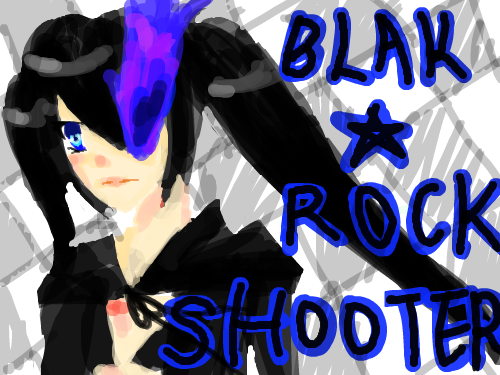 black★rock shooter : 블랙록슈터 스케치판 ,sketchpan