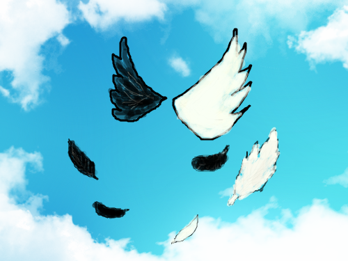 날개 : .... 스케치판 ,sketchpan