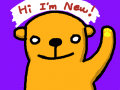 인사 : HI I'm New!! 스케치판 ,sketchpan