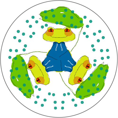 개굴개굴 : 비온다개굴 스케치판 ,sketchpan