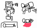 컴퓨터 오류 열불나111 : 컴퓨터부시기 스케치판 ,sketchpan