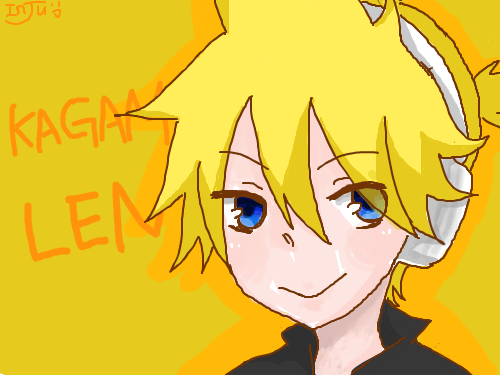 카가미네 렌 : 렌을처음그려보는데..렌이렌같지않네요;;;랄까 앞머리은근어렵네요ㅎㅎ너무 쇼타한렌보다는 시크하고상냥한(?!) 렌이좋습니다:D 스케치판 ,sketchpan