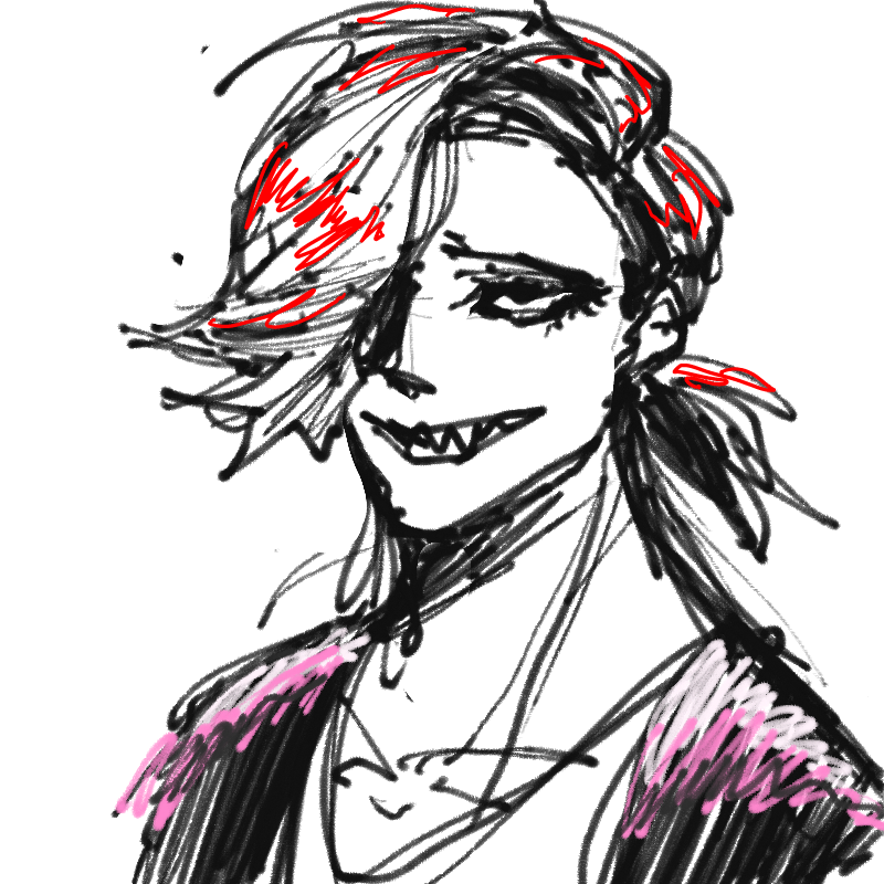 오너캐..음.. : 오너캐..음..꽁지를 추가해볼까 생각 즁 스케치판 ,sketchpan