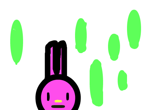 ㄱㄱㄱㄱ : 귀여운 토끼 스케치판 ,sketchpan