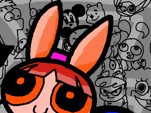 미국만화에서 젤 인기많은친구 : 색채만 ..그리고 ㅋ 스케치판 ,sketchpan