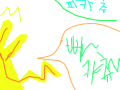 피카츄 : 피카!!!츄!!!지우!!!!안뇽!!? 스케치판 ,sketchpan