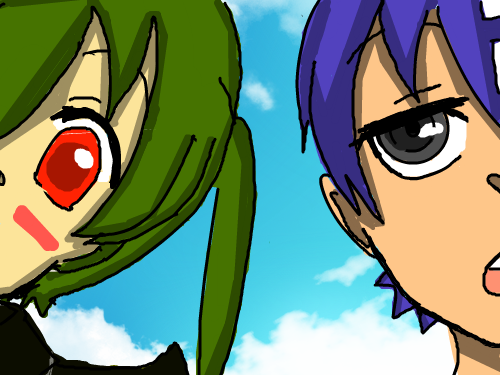 소울이터- 마카키드 : 정말....>ㅁ 스케치판 ,sketchpan