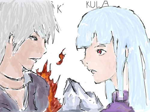 K\'와 쿨라 : 거기 자네 골잉좀 주고 가게나ㄷㄷ 스케치판 ,sketchpan