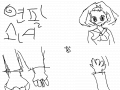 연필소녀 : 연필의 질문을 듣자 스케치판 ,sketchpan