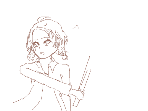 도중에 멈추는 것은 내 특기중에 하나엿지 : 훗...퉤 스케치판 ,sketchpan