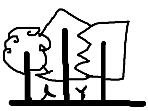 나무 : 곡선 연습 스케치판 ,sketchpan