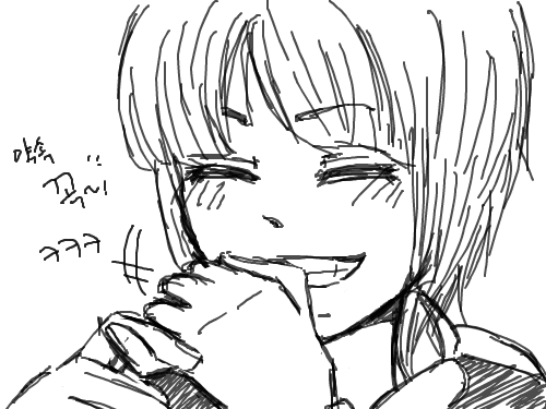 약속 : 새끼손가락고리걸어 스케치판 ,sketchpan