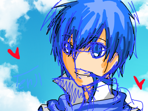 카이토 : 실수예요~~~ 스케치판 ,sketchpan